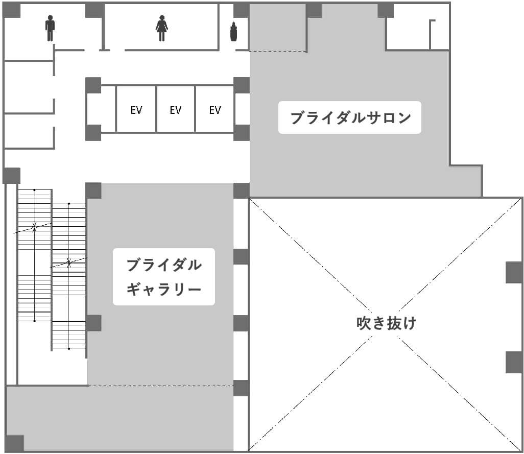 2階のフロアマップ画像