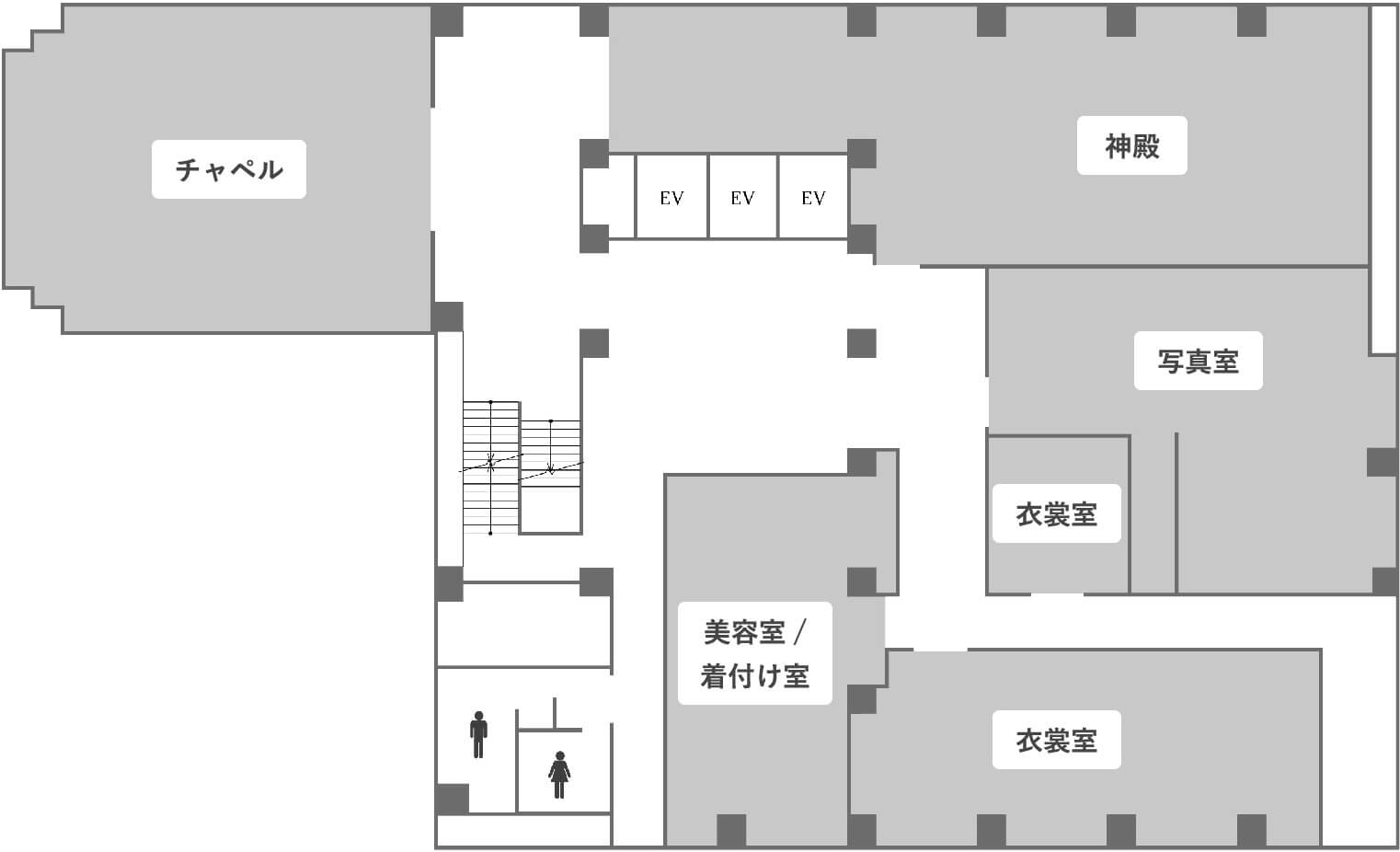 5階のフロアマップ画像