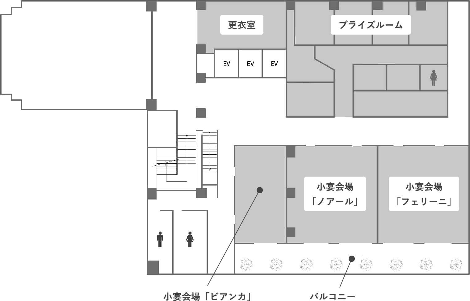 6階のフロアマップ画像