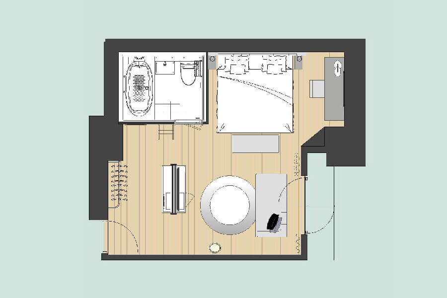 客室情報 / 見取り図