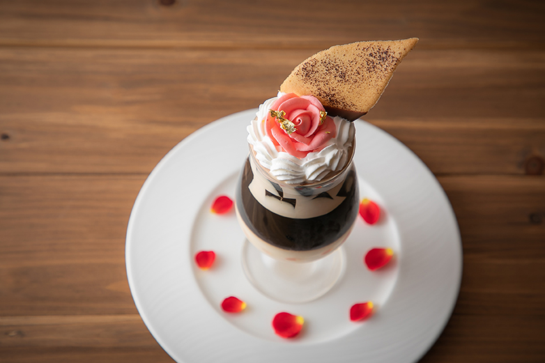 ティーラウンジ「パレグレイス」特製コーヒーゼリー